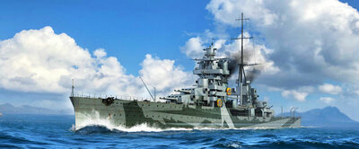 Trumpeter 05349 Schwerer Kreuzer ""GORIZIA"" der Regia Marina WW II /Kit 1:350 - Bild 6