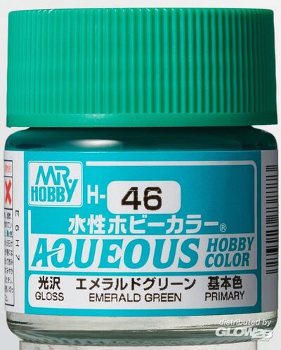 Mr Hobby Emerald Green paint pot