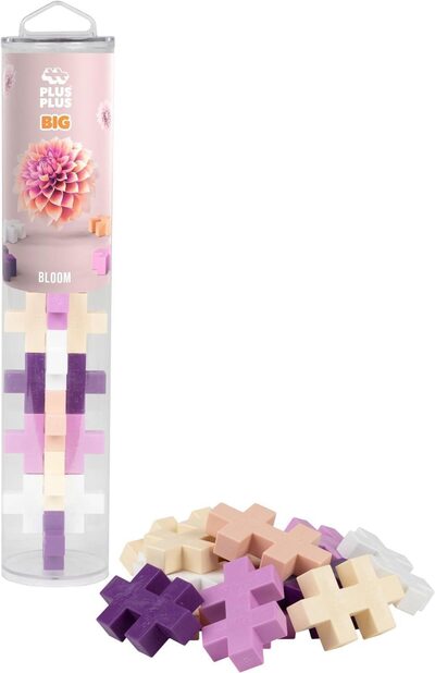 Plus-Plus Lila Plus Plus 3492 15 Kreativ Bausteine Big Bloom Colormix - Bild 6