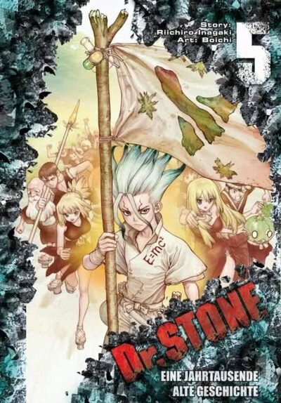 Carlsen Mädchen 173250 Dr. Stone Band 5 Eine Jahrtausendealte Geschichte - Bild 5