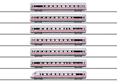 Märklin H0 42930 - ICE-Schnellzugwagen-Set, Ep. VI, mfx, LED-Innenbel.  Neuware - Image 6