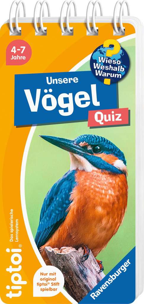 Ravensburger 49315 Tiptoi® Wieso? Weshalb? Warum? Quiz - Unsere Vögel - Image 6