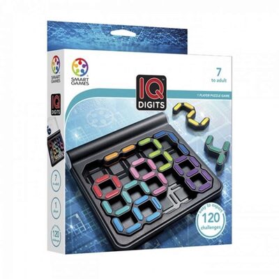 IQ DIGITS Solo Logikspiel PUZZLE TRAGBAR mit 120 SMART G Herausforderungen - Bild 14