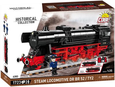 COBI_Klemmbausteine DR BR 52/TY2 Lok Lokomotive 6283 neu Dampflok - Bild 8