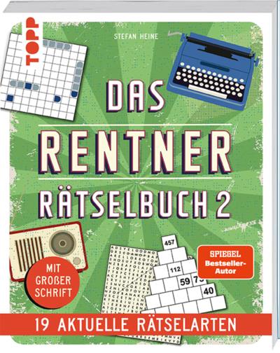Frechverlag Topp 25335 Das Renter-Rätselbuch 2 – 19 Aktive Rätselarten - Bild 7