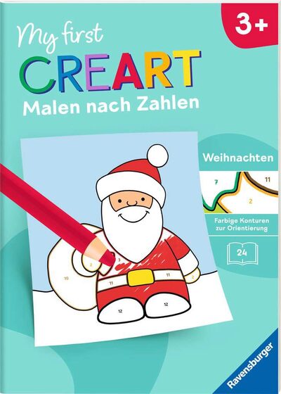 My first CreArt Malen nach Zahlen ab 3 - Weihnachten Simone Pahl - Image 4