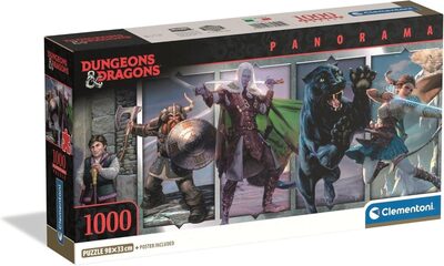 Clementoni Puzzle Dungeons & Dragons 1000 Teile Erwachsene - HQ Collection - 70 x 50 cm - Anspruchsvolles Puzzle 14-99 Jahre - 39501 - Bild 4