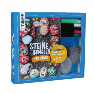 Steine bemalen Kreativ Set für Kinder ab 5 Jahren - Image 13