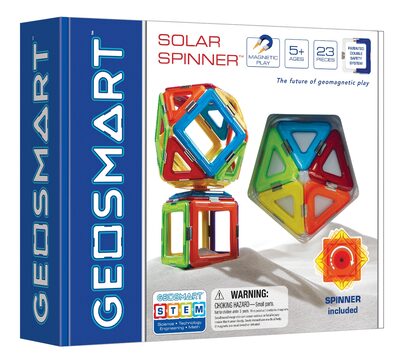 GeoSmart - Solar Spinner, Magnetic Construction Set, 23 Pieces, 5+ Years - Bild 6