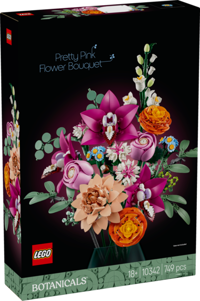 Lego Botanicals Pretty Pink Flower Bouquet - Bild 29
