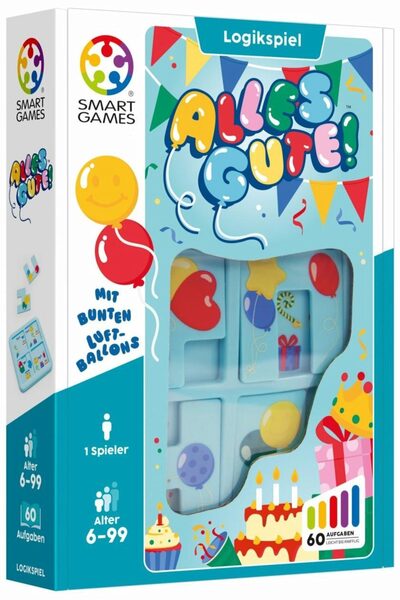 SMART GAMES 462 Logikspiel - Alles Gute! - Bild 4