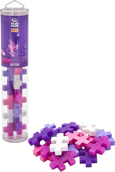 Plus-Plus Plus Plus 3432 15 Kreativ Bausteine Big Glitzer