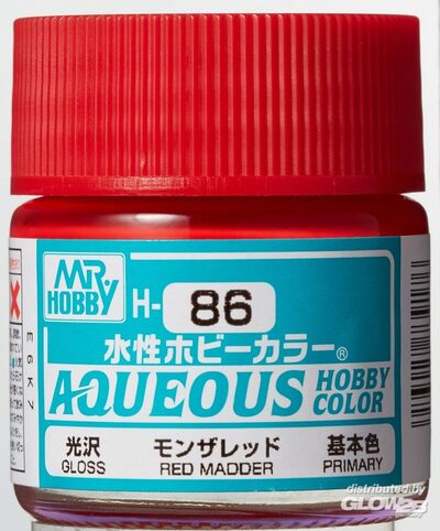 Mr Hobby Madder Red paint pot