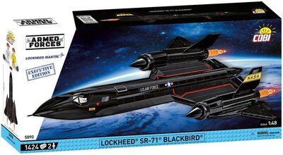 COBI 5890 ""EXECUTIVE EDITION"" - ARMED FORCES - Lockheed SR-71 Blackbird 2in1 - Bild 8