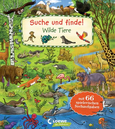 Loewe Verlag 978-3-7432-1533-7 Suche Und Finde! Wilde Tiere - Bild 4