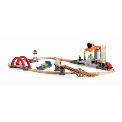 Hape Unisex Bahn- Und Seefracht Set Mehrfarbig Baby - Image 4