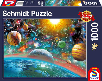 Schmidt-Spiele 58176 Puzzle 1000 Teile - Weltall - Bild 5