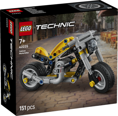 LEGO Technik 42225 Gelbes Motorrad - NEU & OVP - 151 Bauteile - 3-Kolben-Motor - Bild 10