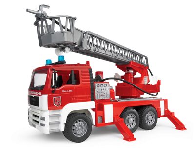 Bruder Mehrfarbig Man Feuerwehr Mit Drehleiter - Image 12