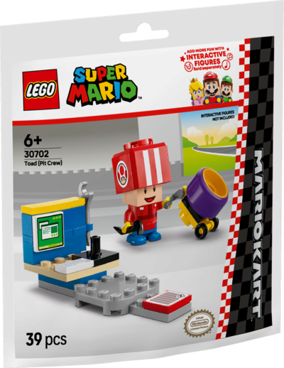 LEGO® Super Mario 30702 Mario Kart™ – Toad (Boxencrew) - Bild 8